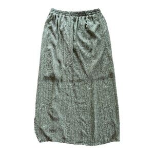 Faded Glory Woman’s Green Long Maxi Skirt